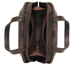 Wooden bag monacca Brown