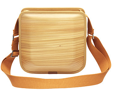 Wooden bag monacca postman Plain