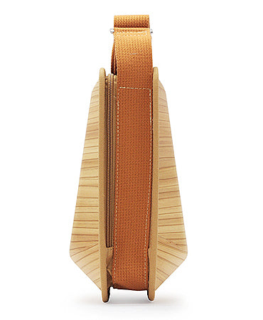Wooden bag monacca postman Plain