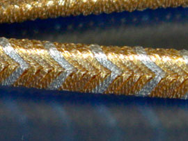 Pure gold thread braid strap (Yamatogumi)