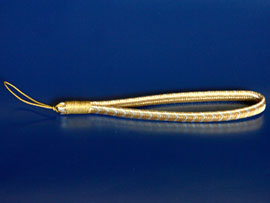 Pure gold thread braid strap (Yamatogumi)