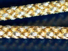 Load image into Gallery viewer, Gold and silver yarn braid strap Marugumi

