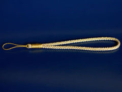 Pure gold thread braid strap (circular braid)